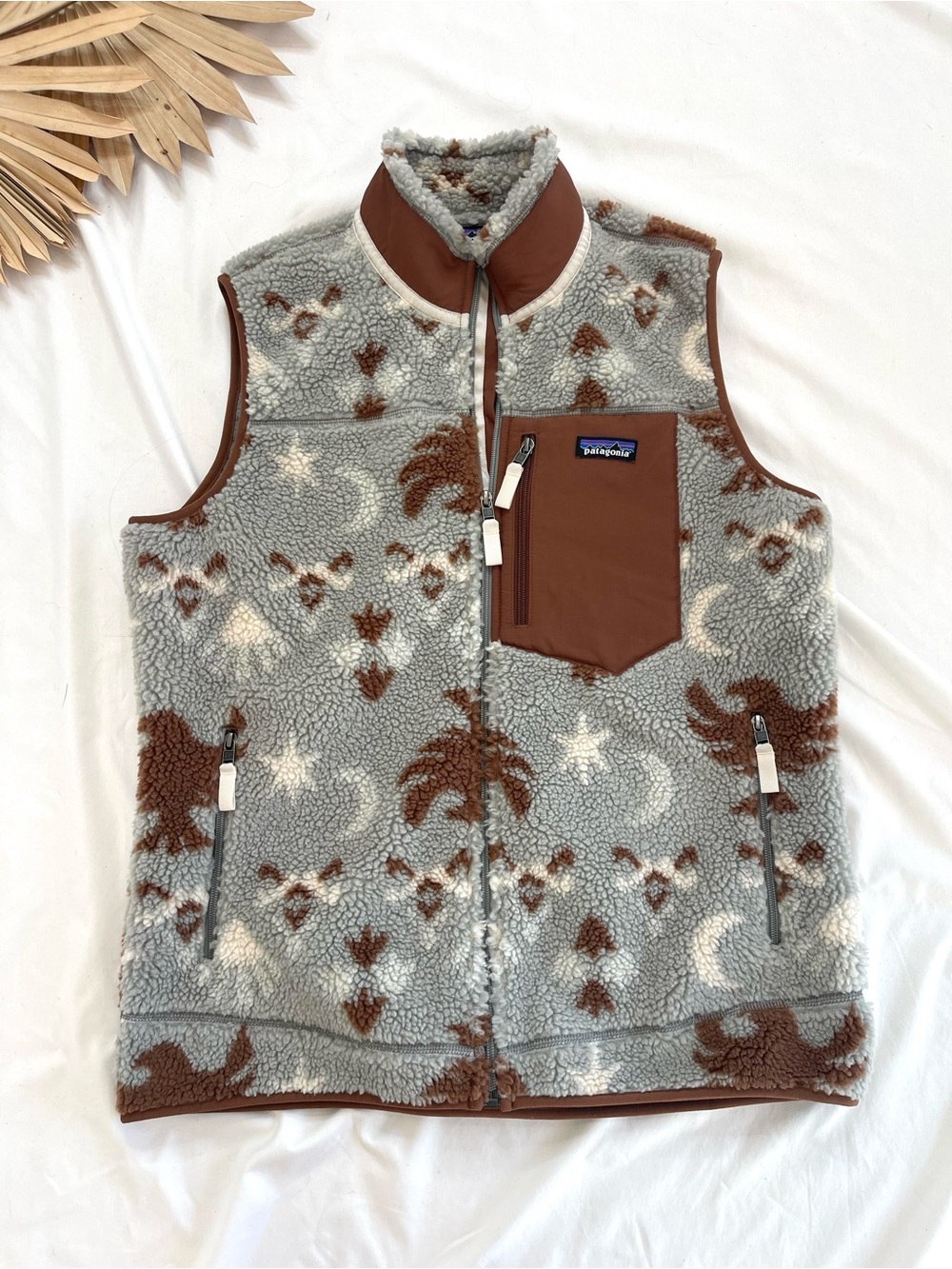 Patagonia Classic Retro-X Fleece Midnight Flight Drifter Grey High Pile Vest XL